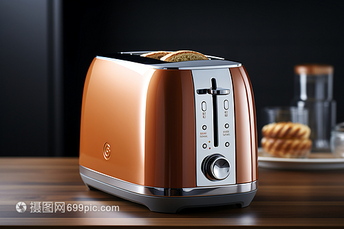 現代簡約烤面包機